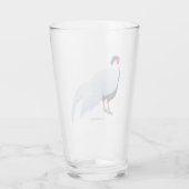 Silberfasan Glas Tasse (Rückseite)