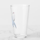 Silberfasan Glas Tasse (Links)