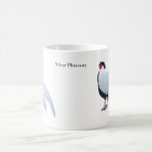 Silberfasan-Tasse Kaffeetasse (Mittel)