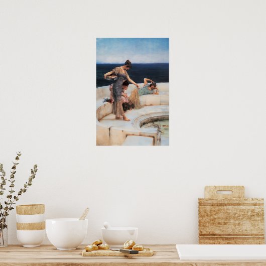 Silberfavoriten Poster (Küche)