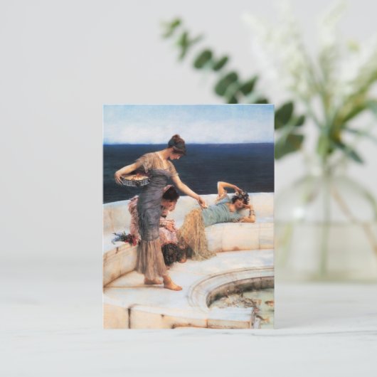 Silberfavoriten Postkarte (Stehend Vorderseite)