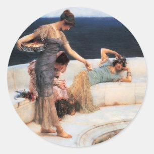 Silberfavoriten Runder Aufkleber