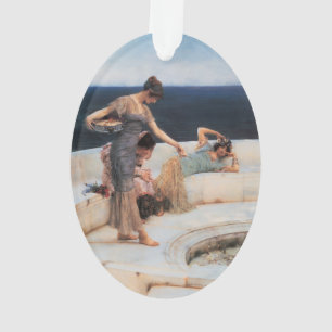 Silberfavoriten von Lawrence Alma-Tadema Ornament
