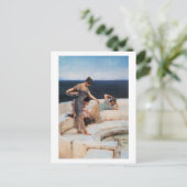 Silberfavoriten von Lawrence Alma-Tadema Postkarte (Stehend Vorderseite)