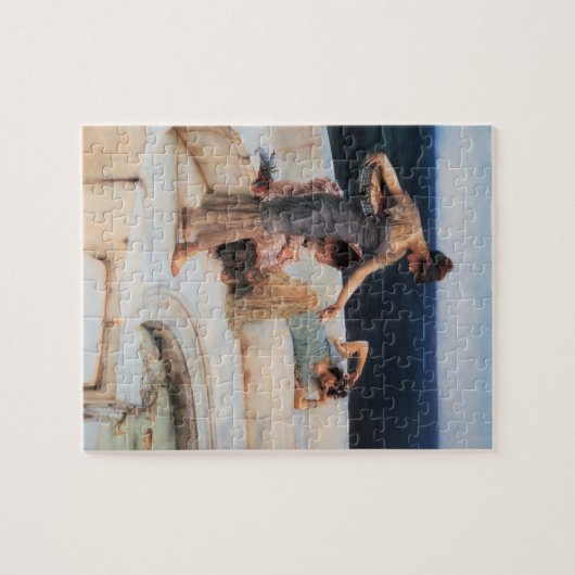 Silberfavoriten von Lawrence Alma-Tadema Puzzle (Horizontal)