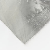 Silberfliegendecke Fleecedecke (Ecke)