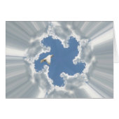 Silberfliegenwolke mit Taube (Vorderseite (Horizontal))