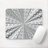 Silberfolie Swirl Mousepad (Mit Mouse)