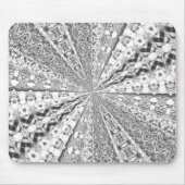 Silberfolie Swirl Mousepad (Vorne)