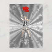 Silberfrau Postkarte (Vorderseite)