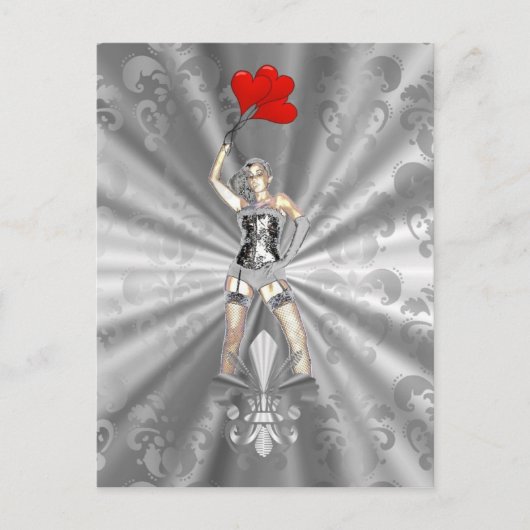 Silberfrau Postkarte (Vorderseite)