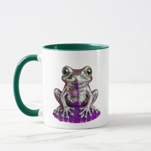 Silberfrosch Tasse (Links)
