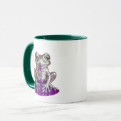 Silberfrosch Tasse (Vorderseite Links)
