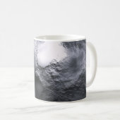 Silberfrost Abstrakt Kaffeetasse (VorderseiteRechts)