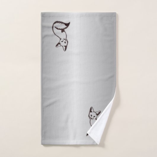 Silberfuchs Badhandtuch Set (Handtuch)