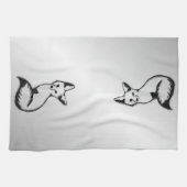 Silberfuchs Geschirrtuch (Horizontal)