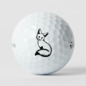 Silberfuchs Golfball (Vorderseite)