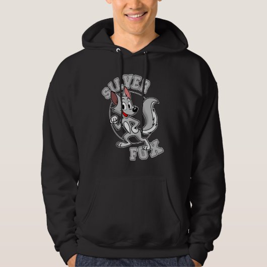Silberfuchs Hoodie (Vorderseite)