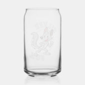 Silberfuchs kann Glas (Rückseite)