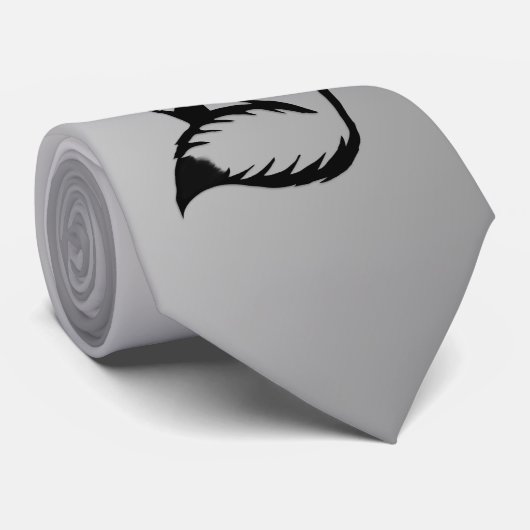 Silberfuchs Krawatte (Gerollt)