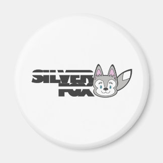 Silberfuchs-Logo Magnet