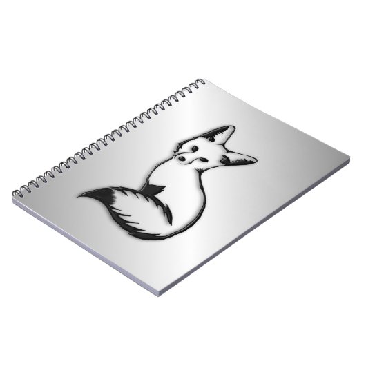 Silberfuchs Notizblock (Linke Seite)