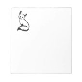Silberfuchs Notizblock (Vorderseite)