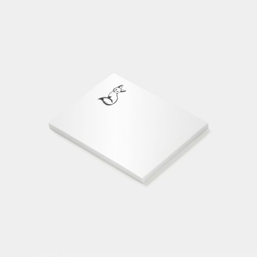 Silberfuchs Post-it Klebezettel (angewinkelt)