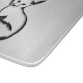 Silberfuchs Schneidebrett (Ecke)