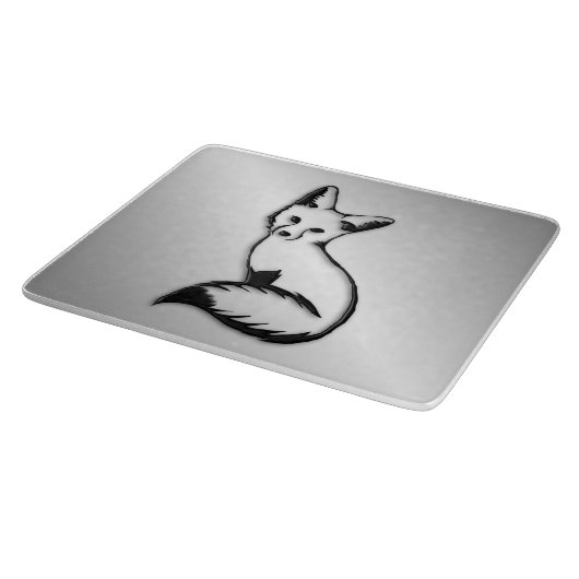 Silberfuchs Schneidebrett (Ecke)