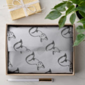 Silberfuchs Seidenpapier (Geschenk)