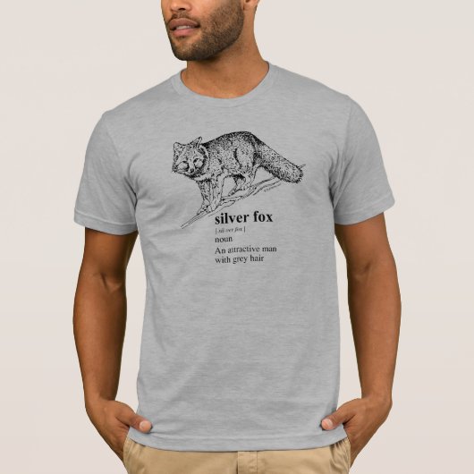 SILBERFUCHS T-Shirt (Vorderseite)