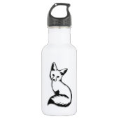 Silberfuchs Trinkflasche (Vorderseite)