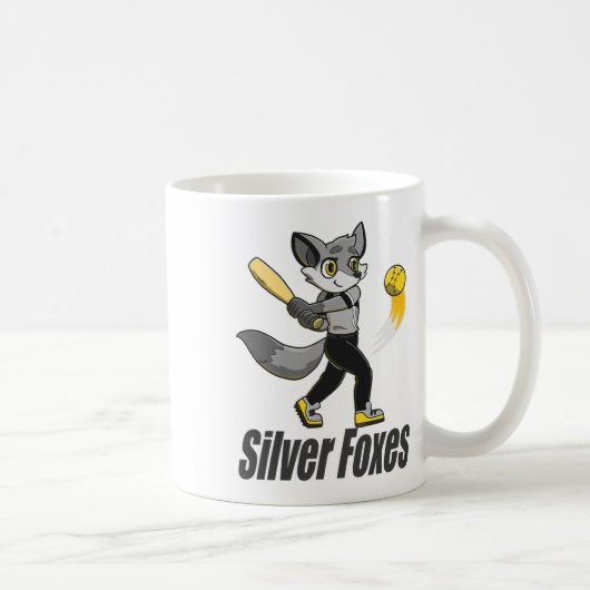 Silberfüchse Softll Kaffeetasse (Rechts)