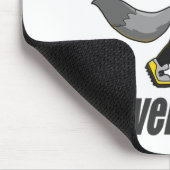 Silberfüchse Softll  Mousepad (Ecke)
