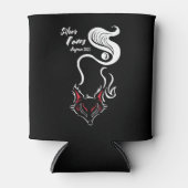 Silberfüchse Stubby Holder Dosenkühler (Vorderseite)