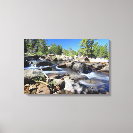 Silbergabel des American River, Leinwand (Vorderseite)