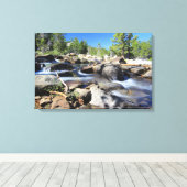 Silbergabel des American River, Leinwand (Insitu (Holzboden))