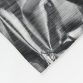 Silbergewebe Fleecedecke (Ecke)
