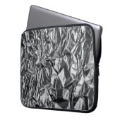 Silbergewebe Laptopschutzhülle (Vorderseite Links)