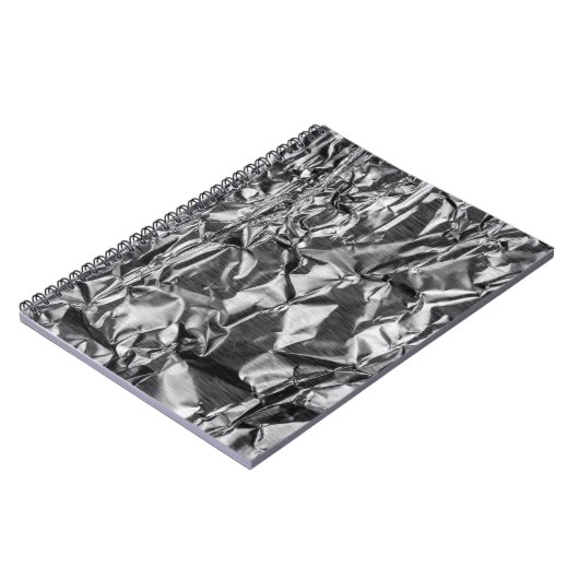 Silbergewebe Notizblock (Linke Seite)