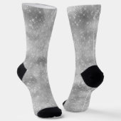 Silberglanz Socken (Gewinkelt)