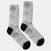 Silberglanz Socken (Rechts)