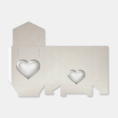 Silberglasherz Geschenkschachtel (Ungefaltet)