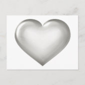 Silberglasherz Postkarte (Vorderseite)