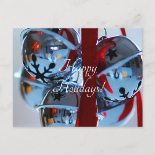 Silberglöckchen Feiertagspostkarte