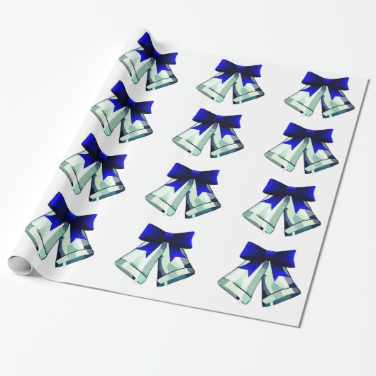 Silberglöckchen Geschenkpapier (Ungerollt)