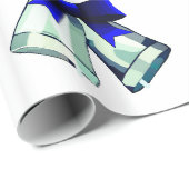 Silberglöckchen Geschenkpapier (Rolleneckpunkt)