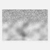 Silberglocke Geschenkpapier Set (Vorderseite)