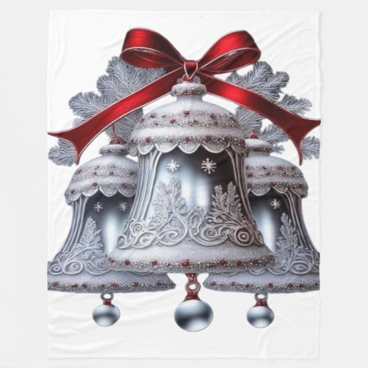 Silberglocken Fleecedecke (Vorderseite)